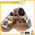 Novo design quente venda moda sapatos de bebê lona casual calção infantil para meninas